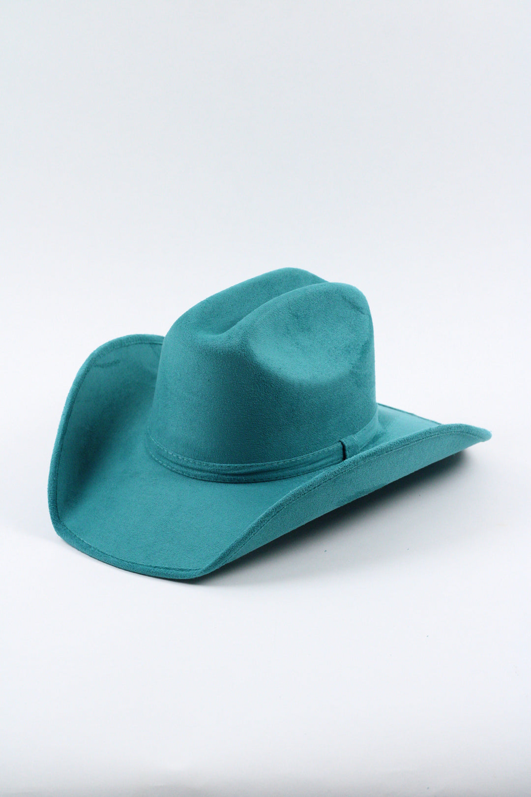 Texana Vegan Suede Cowboy Hat Classic - Turquoise