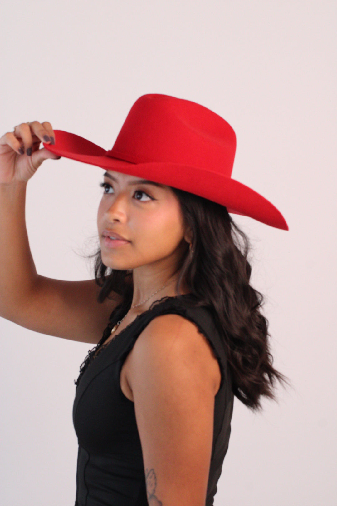 Risen West Mustang Cowboy Hat - Red