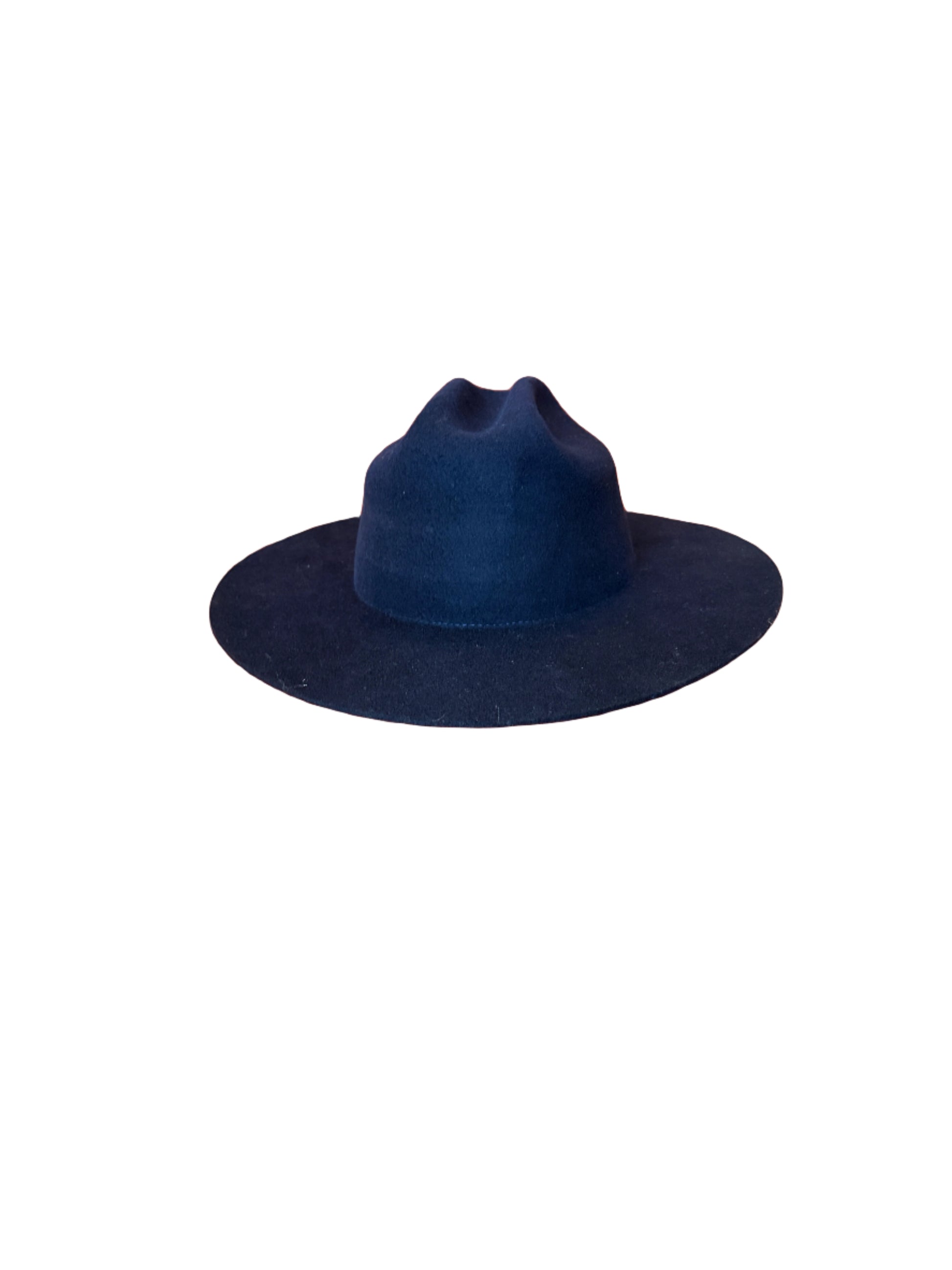 The Quinn Cattlemen Wool Felt Hat - Navy Blue – Wilder And Soul Wholesale