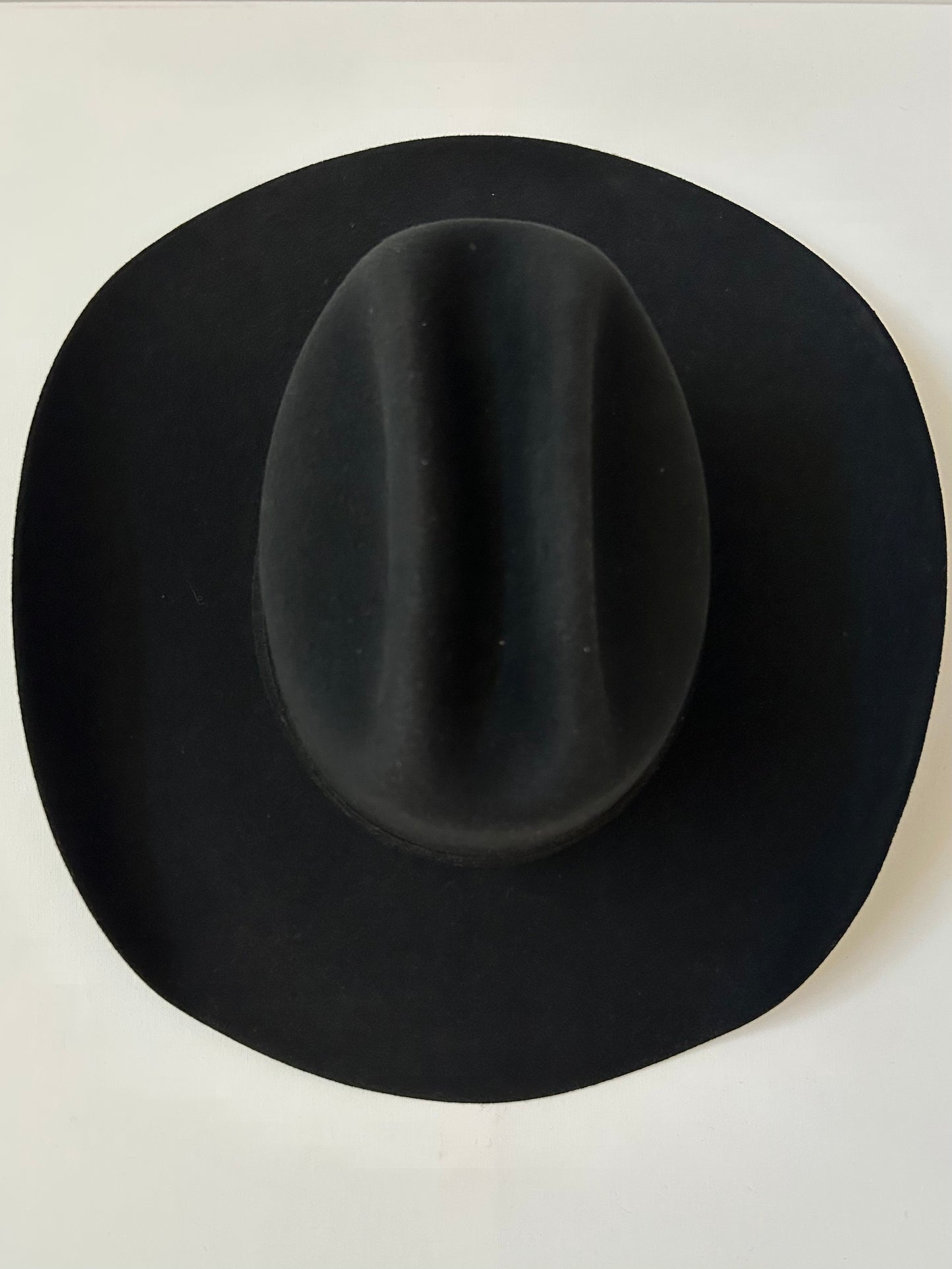 Wren Merino Wool Western Hat - Black