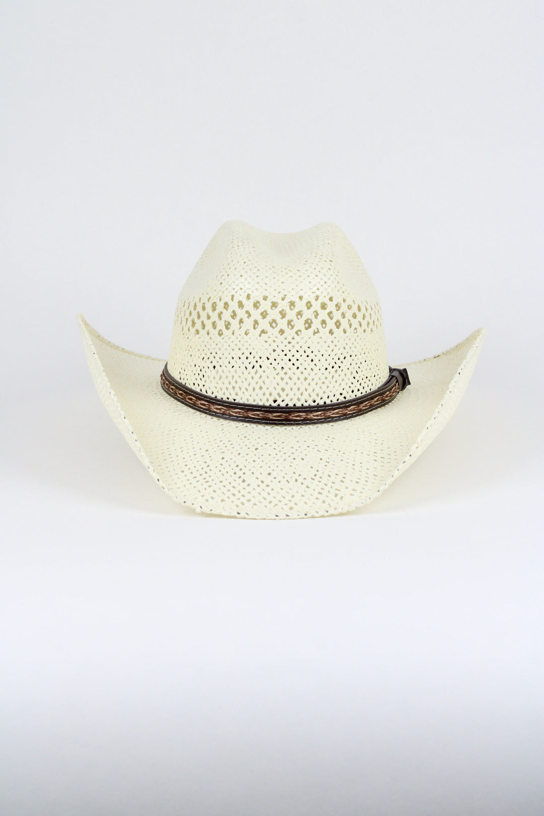 El Dorado Raffia Cowboy Hat - Ivory