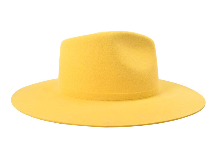 The Paige Rancher - Wool Felt - Yellow