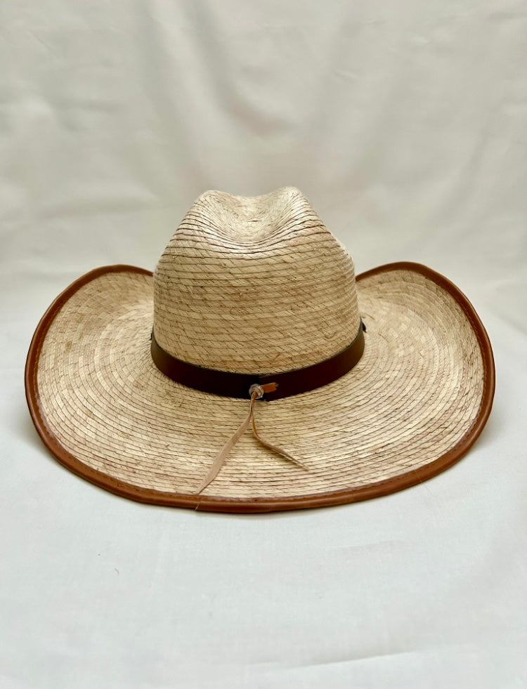 Red Rock Palm Leaf Cowboy Hat - Tan