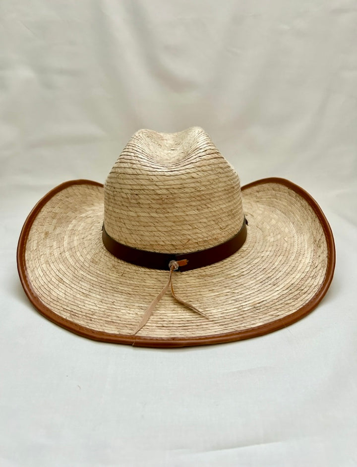Red Rock Palm Leaf Cowboy Hat - Tan