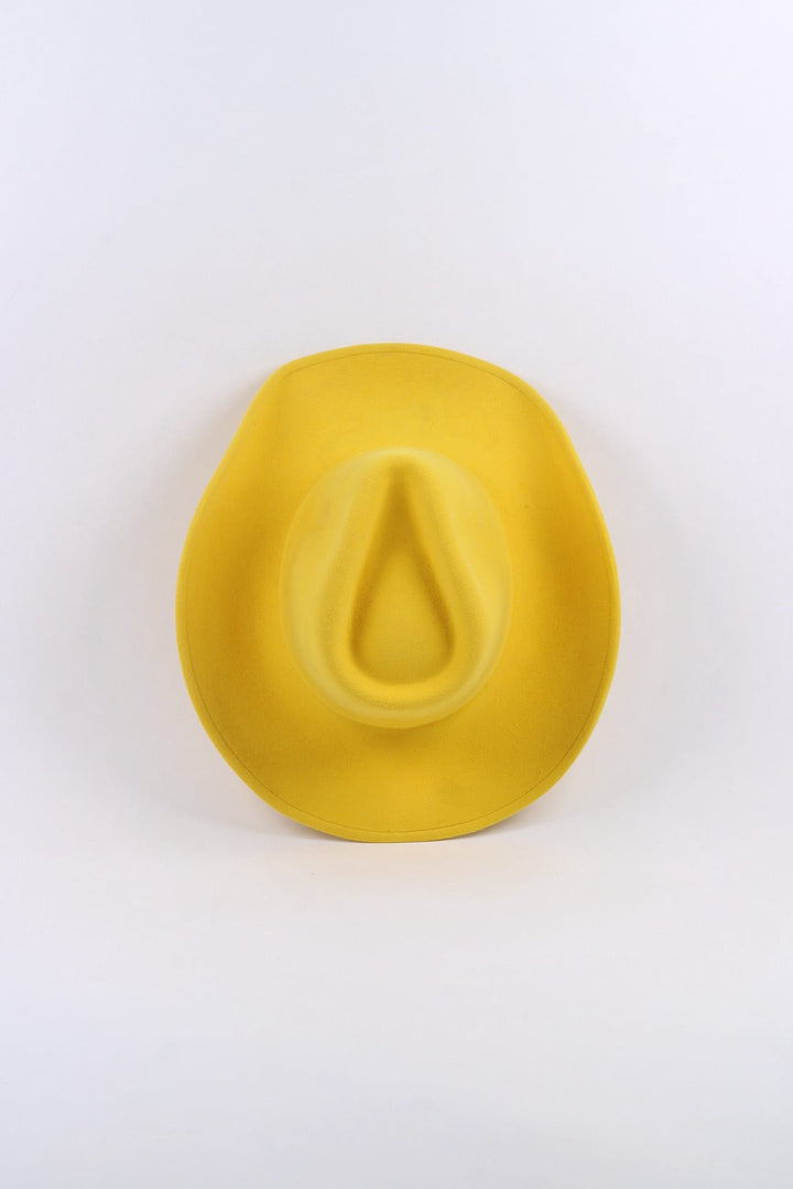Laredo Western Wool Felt Hat - Yellow (Clearance Final Sale)