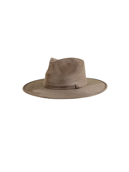 Vegan Suede Teardrop Hat - Dusty Roads