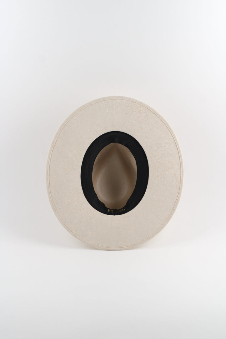 Vegan Suede High Noon Hat- Ivory