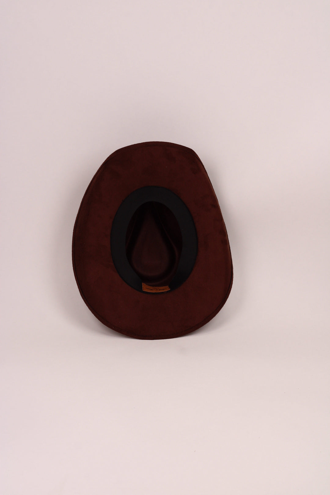 Santa Fe Vegan Suede Cowboy Rancher Hat- Chocolate Brown