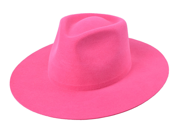 The Paige Rancher - Wool Felt - Pink