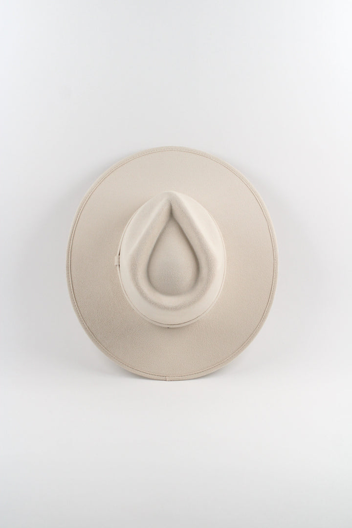 Vegan Suede High Noon Hat- Ivory