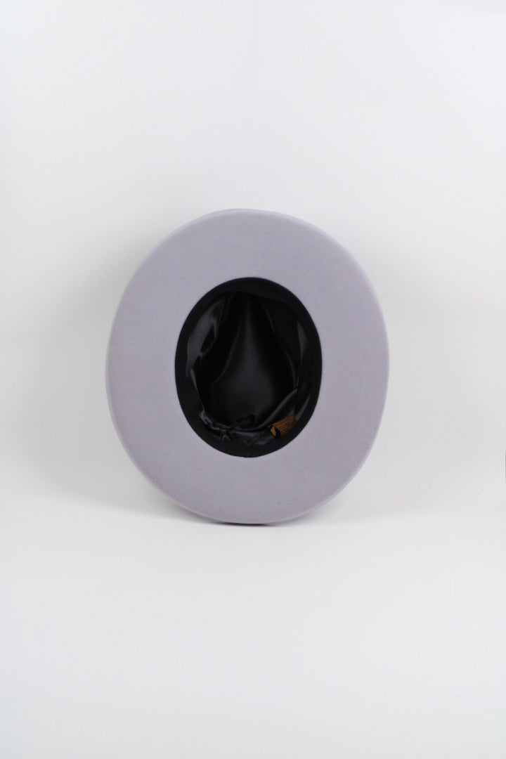 Risen West - Tucson Pencil Brim Rancher - Wool Felt - Ice Grey