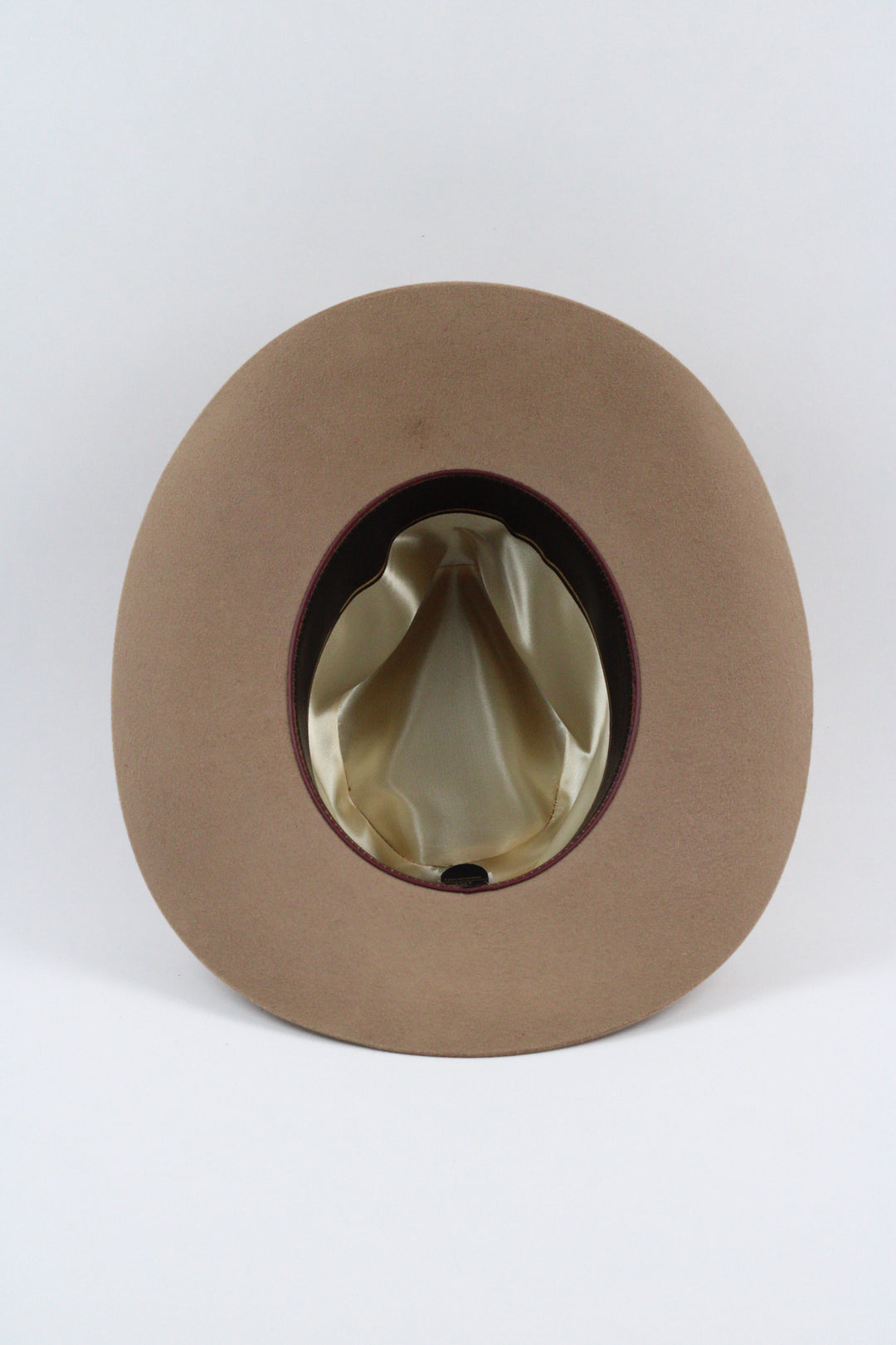 Lainey Merino Wool Western Hat - Camel