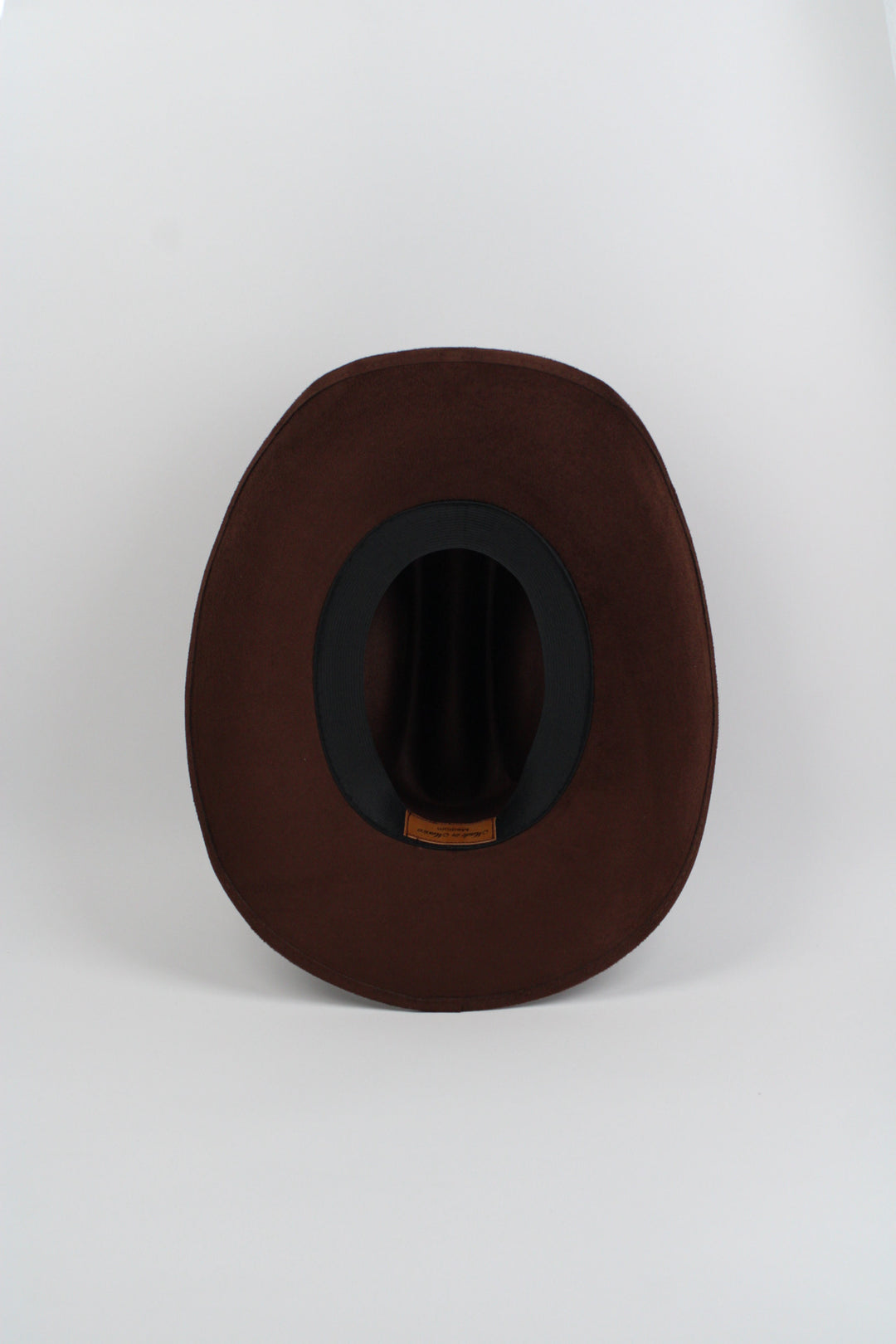 Texana Vegan Suede Cowboy Hat - Chocolate