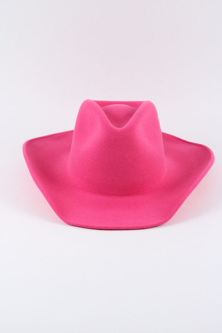 Laredo Western Wool Felt Hat - Pink (Clearance Final Sale)