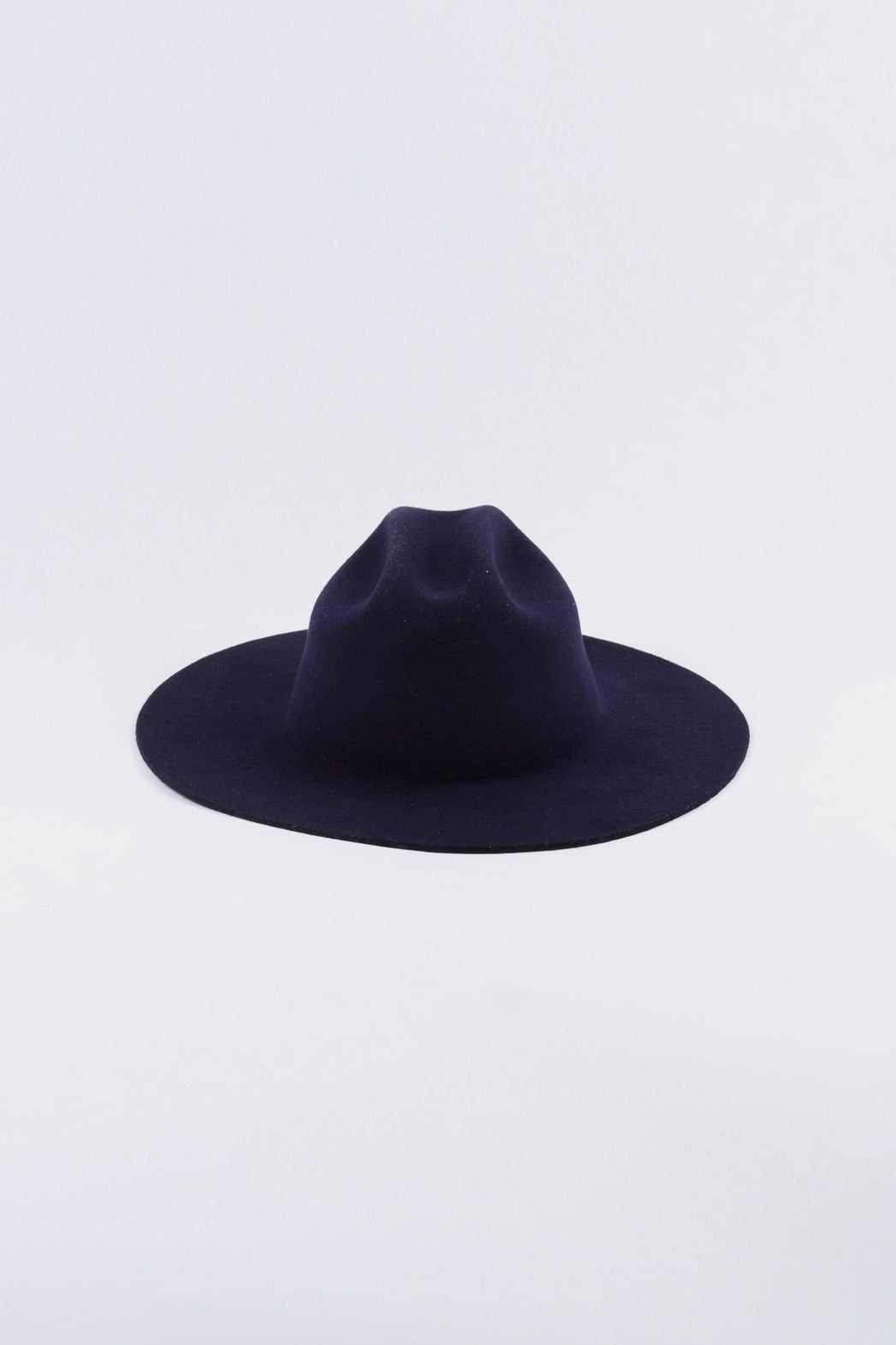 The Quinn Cattlemen Wool Felt Hat - Navy Blue (Clearance Final Sale)