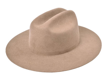 The Quinn Cattlemen Wool Felt Hat - Khaki