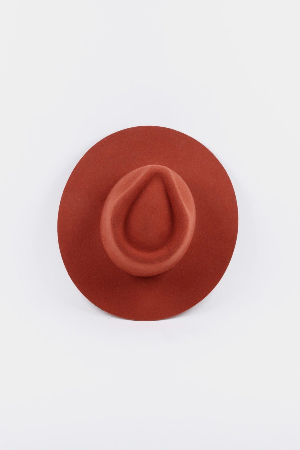 The Paige Rancher - Wool Felt - Brick (Clearance Final Sale)