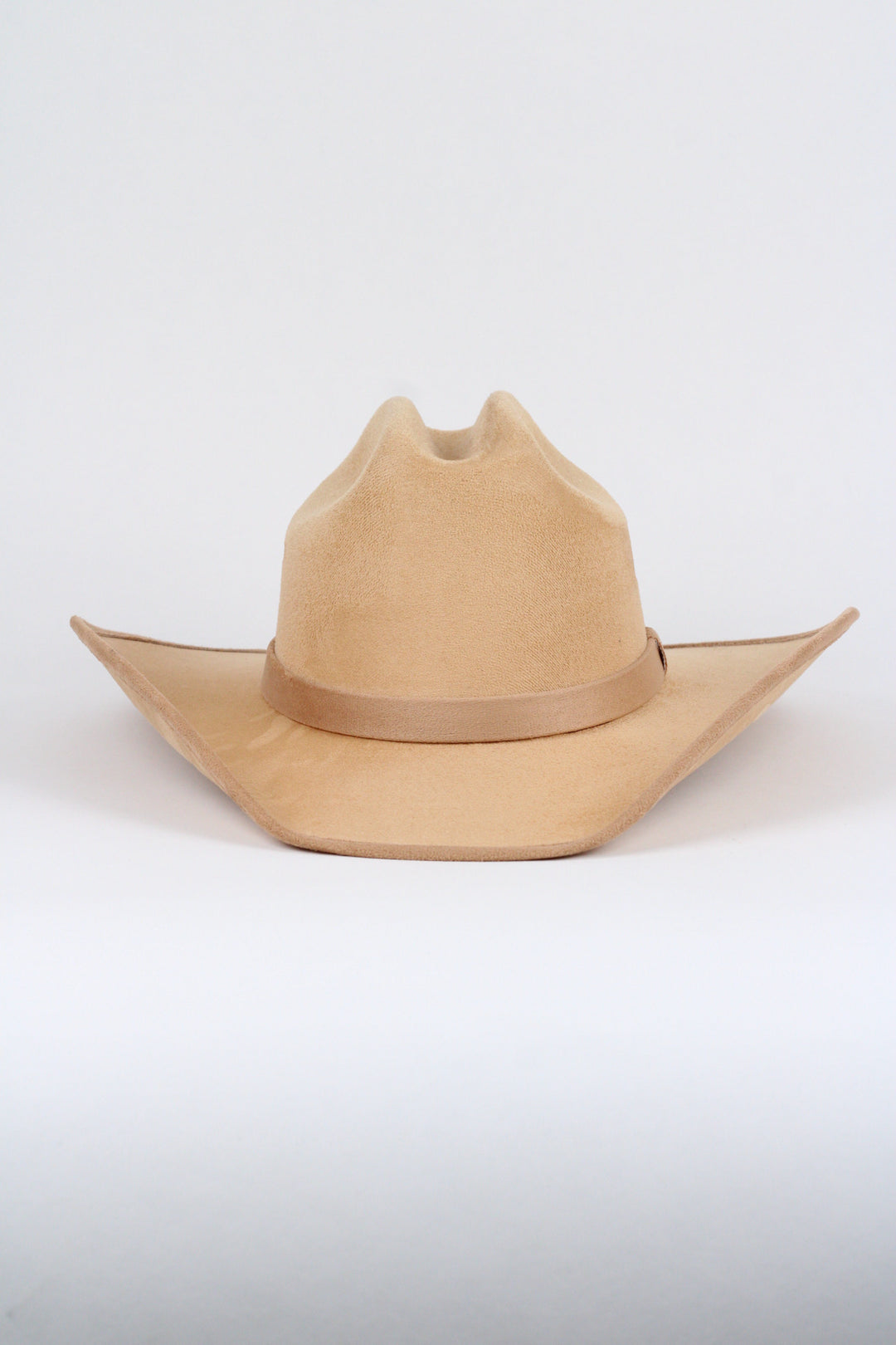 Texana Vegan Suede Cowboy Hat Classic - Cappuccino/Sand