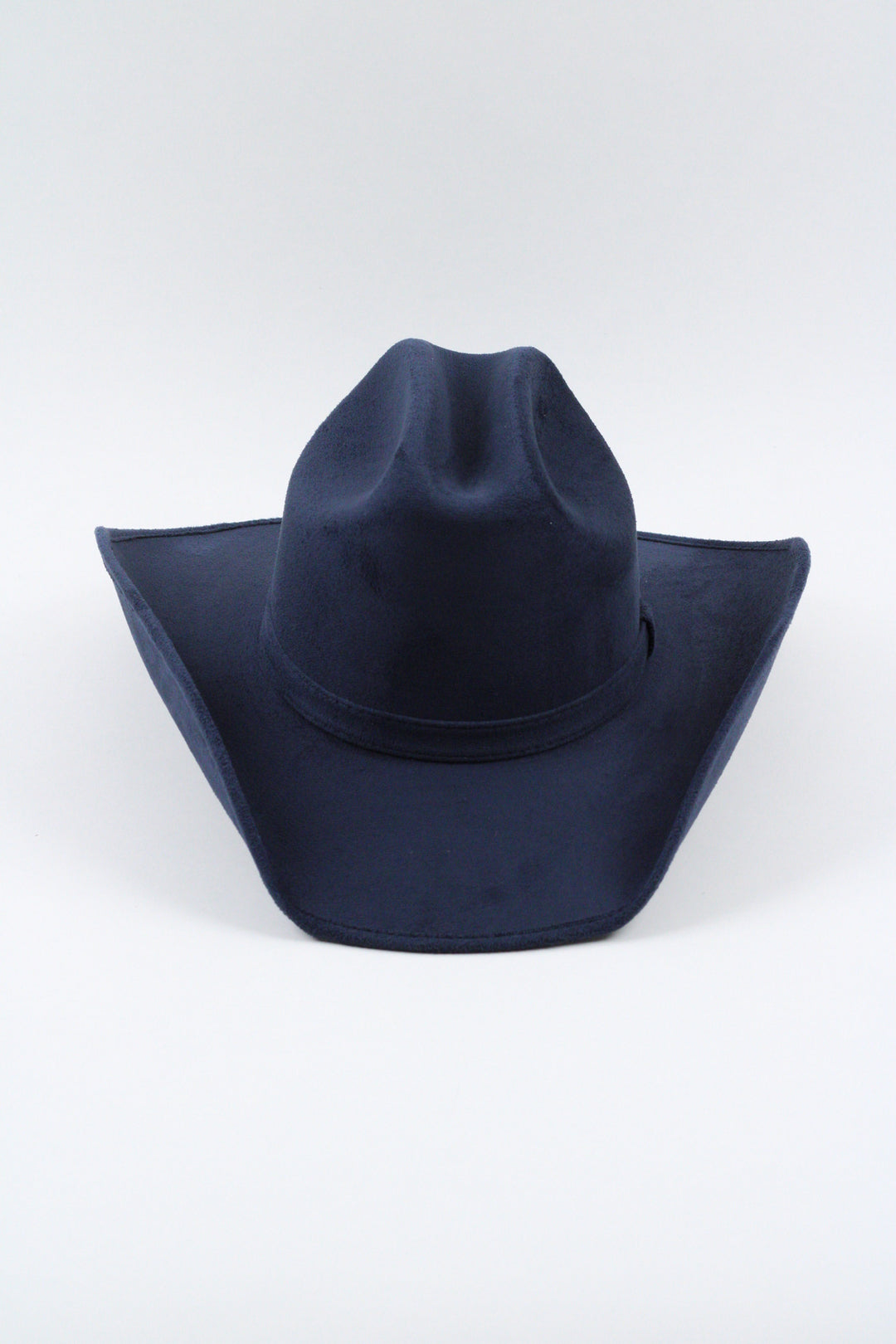 Texana Vegan Suede Cowboy Hat Classic - Navy