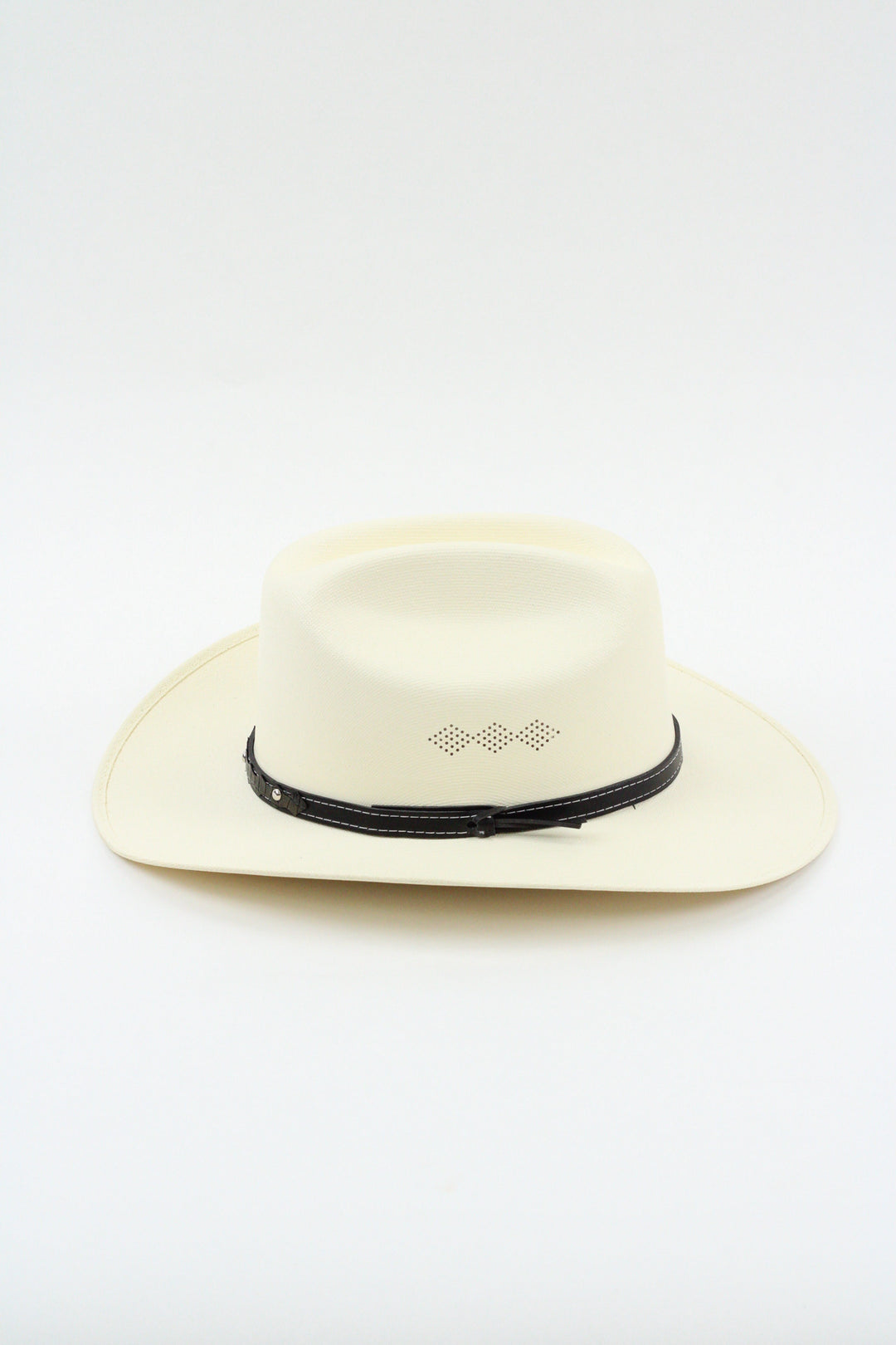 Kids Bronco Structured Cowboy Hat - Ivory