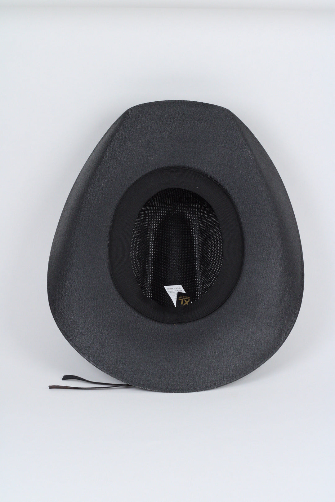 Luckenbach Bull Rider Mesh Top Structured Cowboy Hat - Black