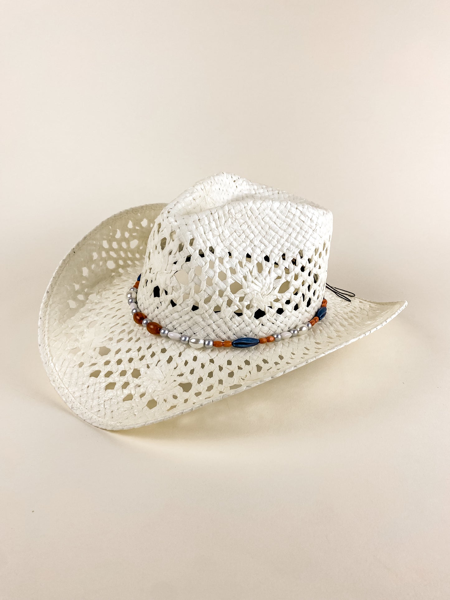 Bayside Rancher Raffia Hat - Ivory