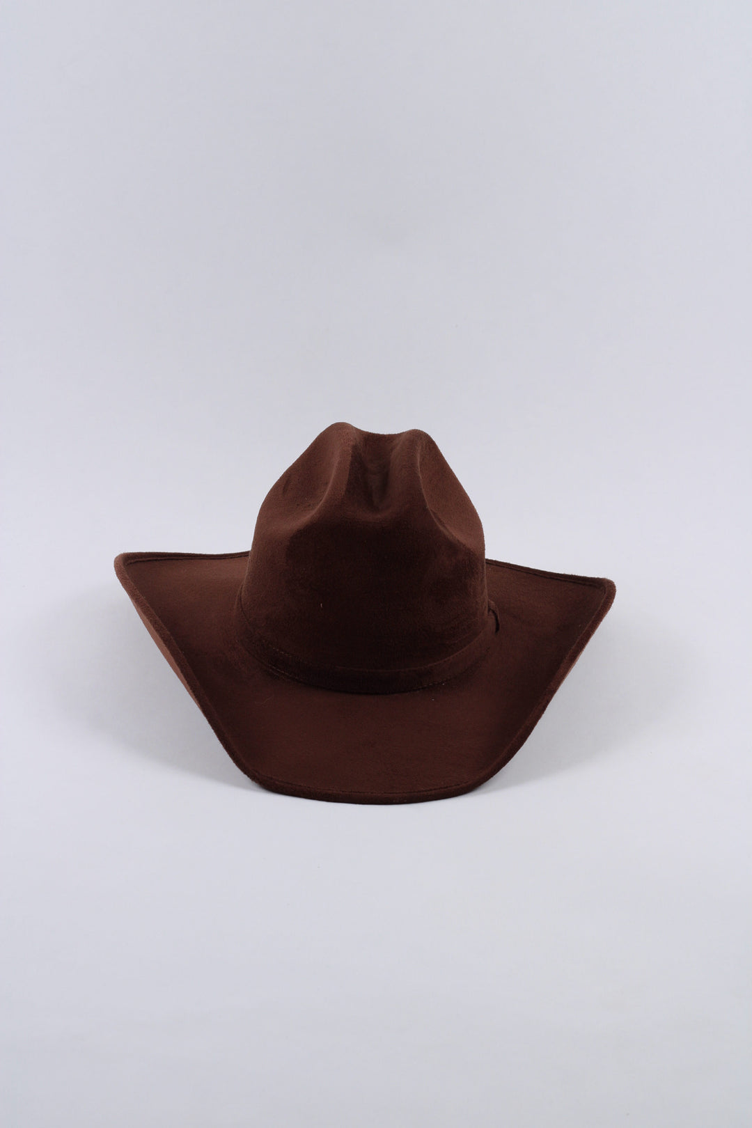 Texana Vegan Suede Cowboy Hat Classic - Chocolate