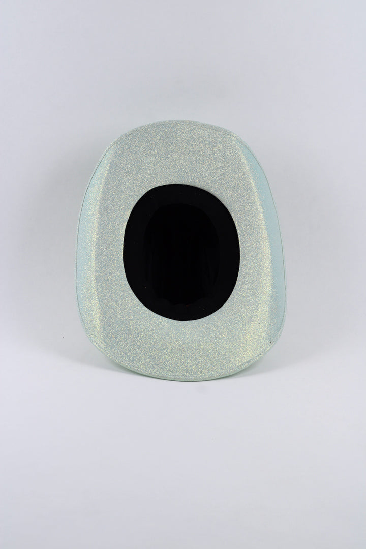 Western Cowboy Glitter Hat- Mint
