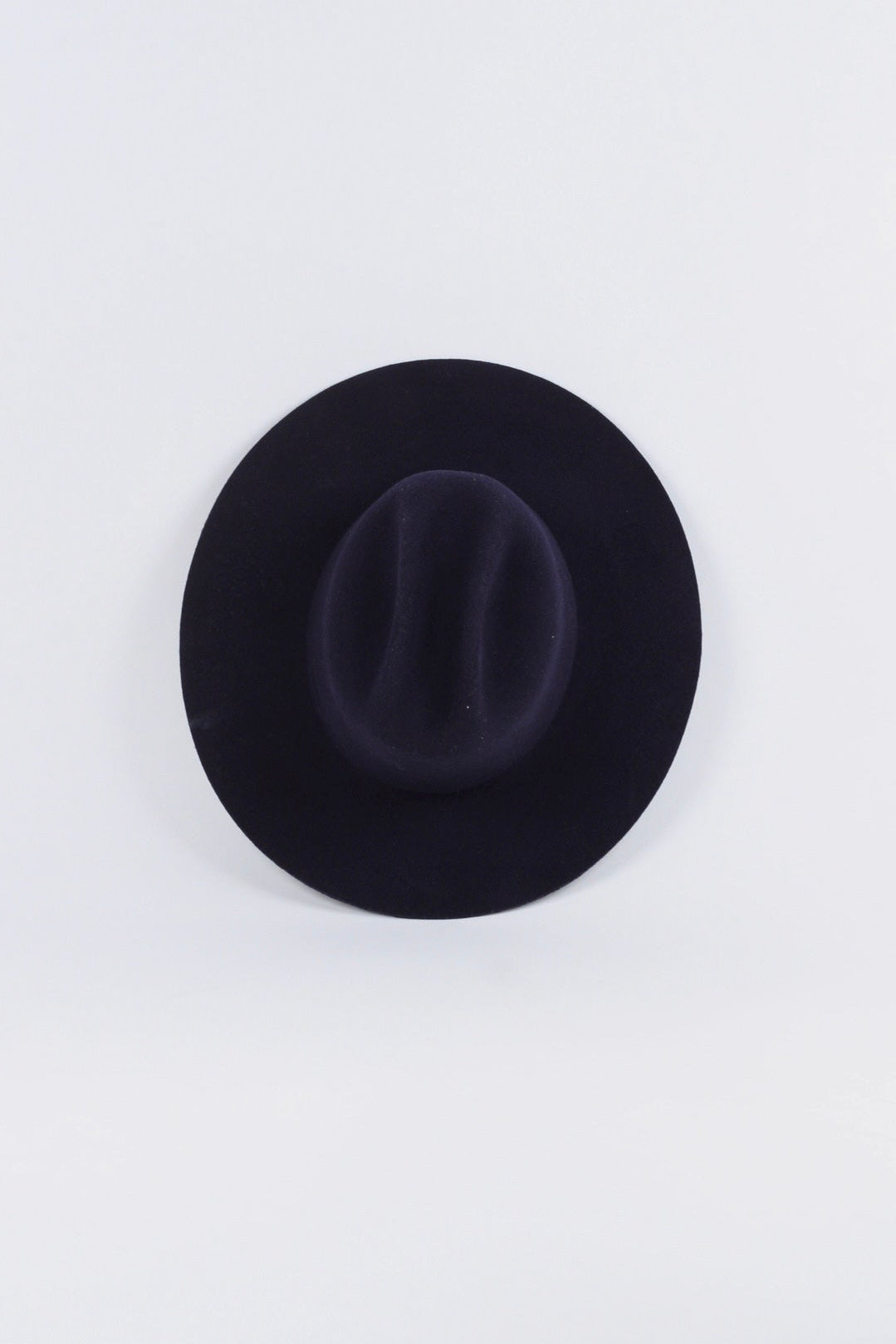 The Quinn Cattlemen Wool Felt Hat - Navy Blue (Clearance Final Sale)