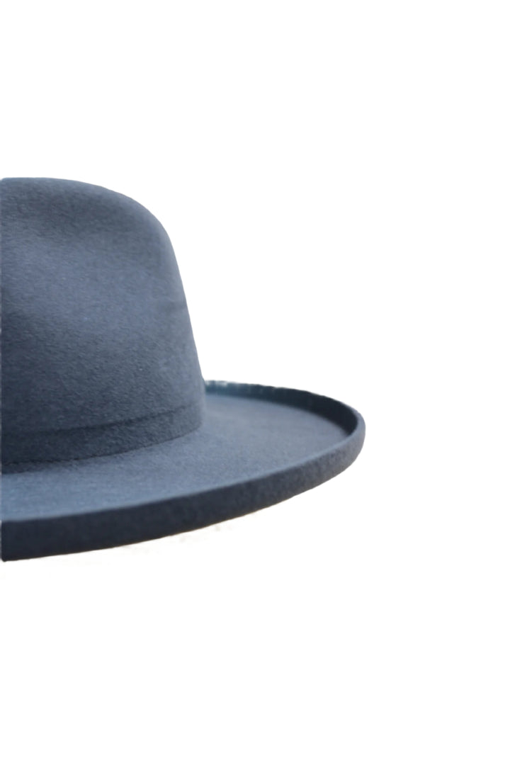 The Tucson Pencil Brim Rancher - Wool Felt - Stone Blue