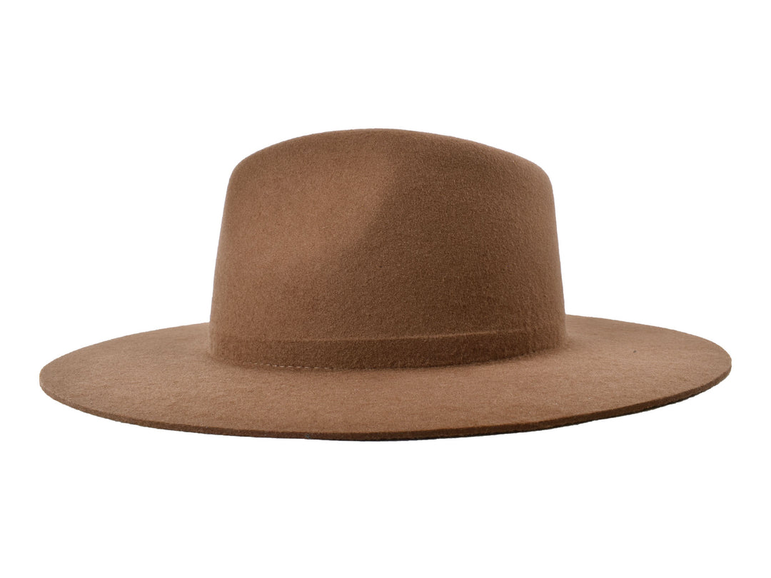 The Paige Rancher - Wool Felt - Caramel Brown