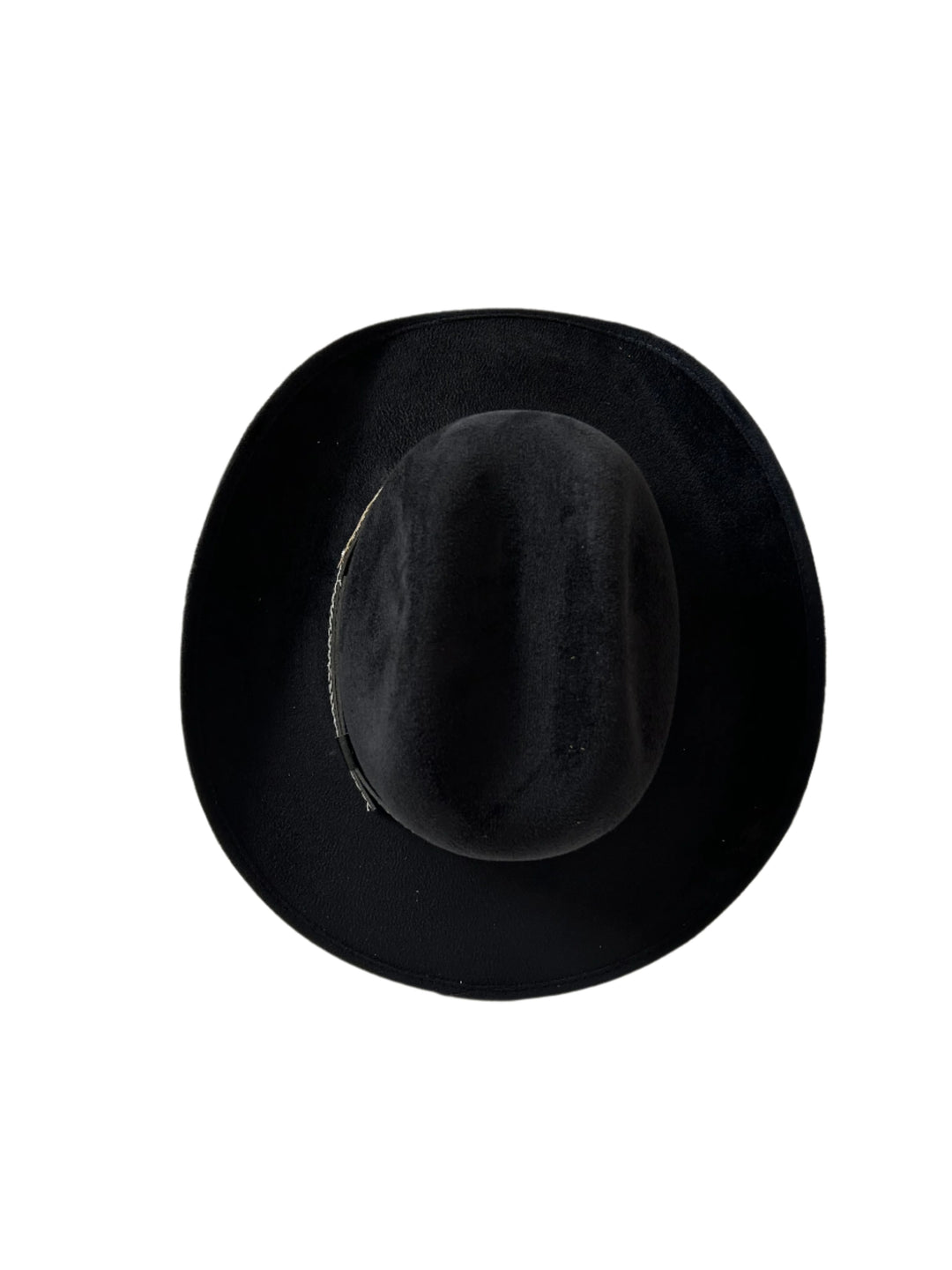 Kids Vegan Suede Austin Hat - Black