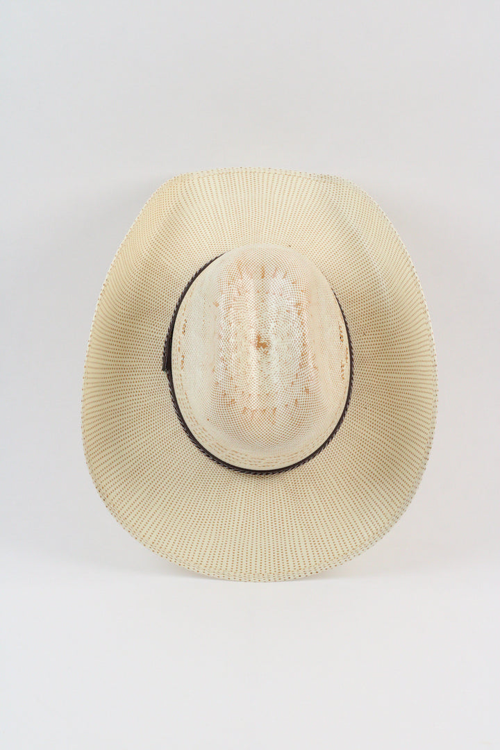Bailey Straw Bull Rider Hat - Bone