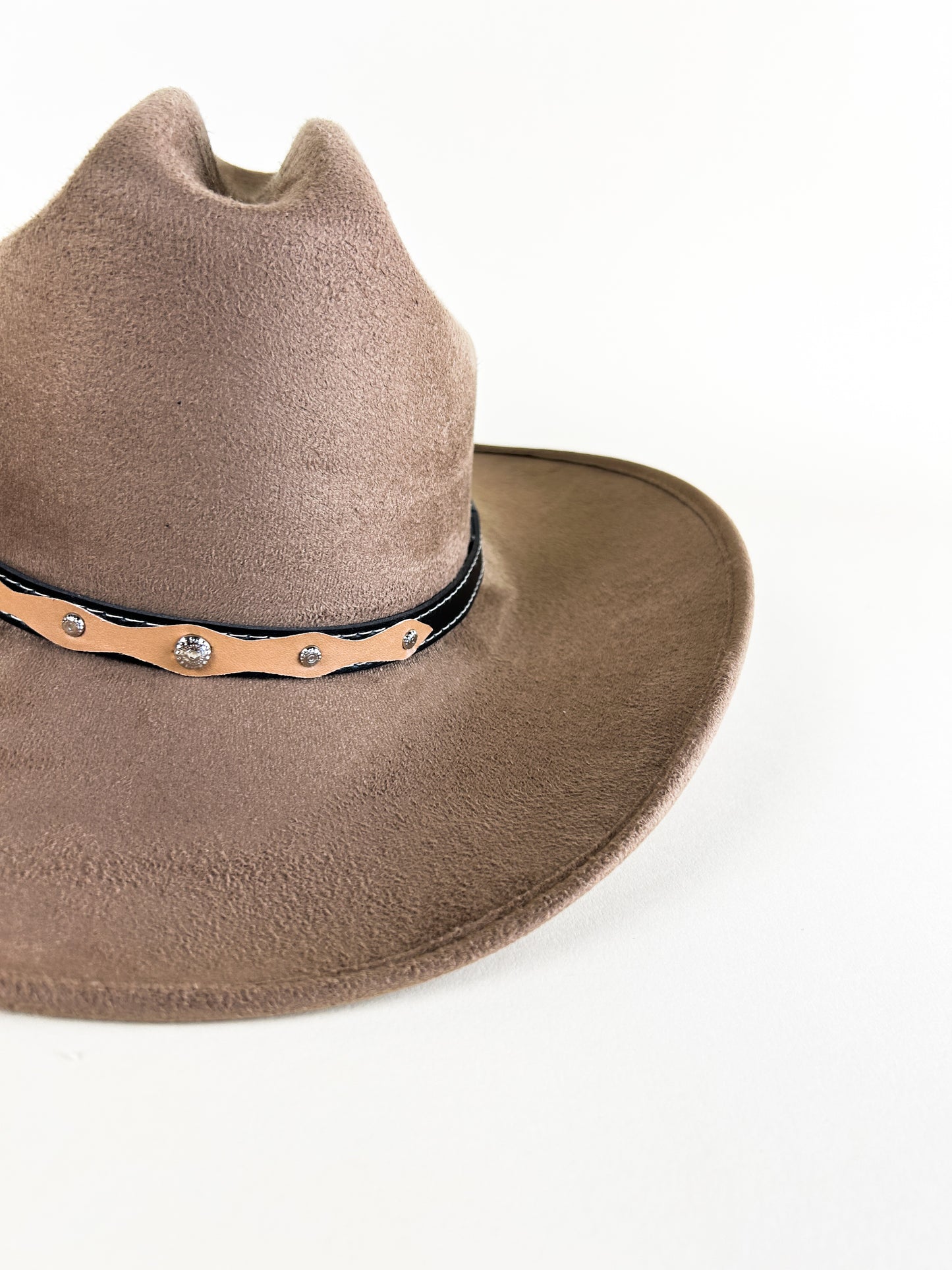 Texana Vegan Suede Cowboy Hat- Dusty Roads