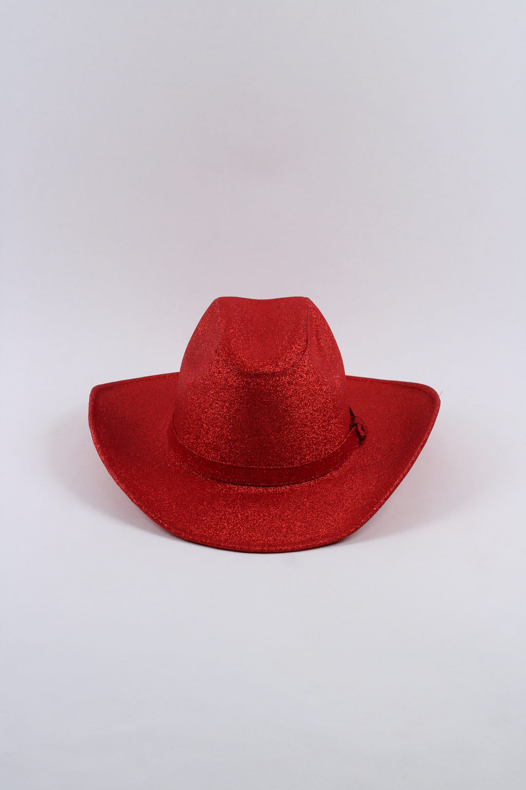 Western Cowboy Glitter Hat- Lipstick Red