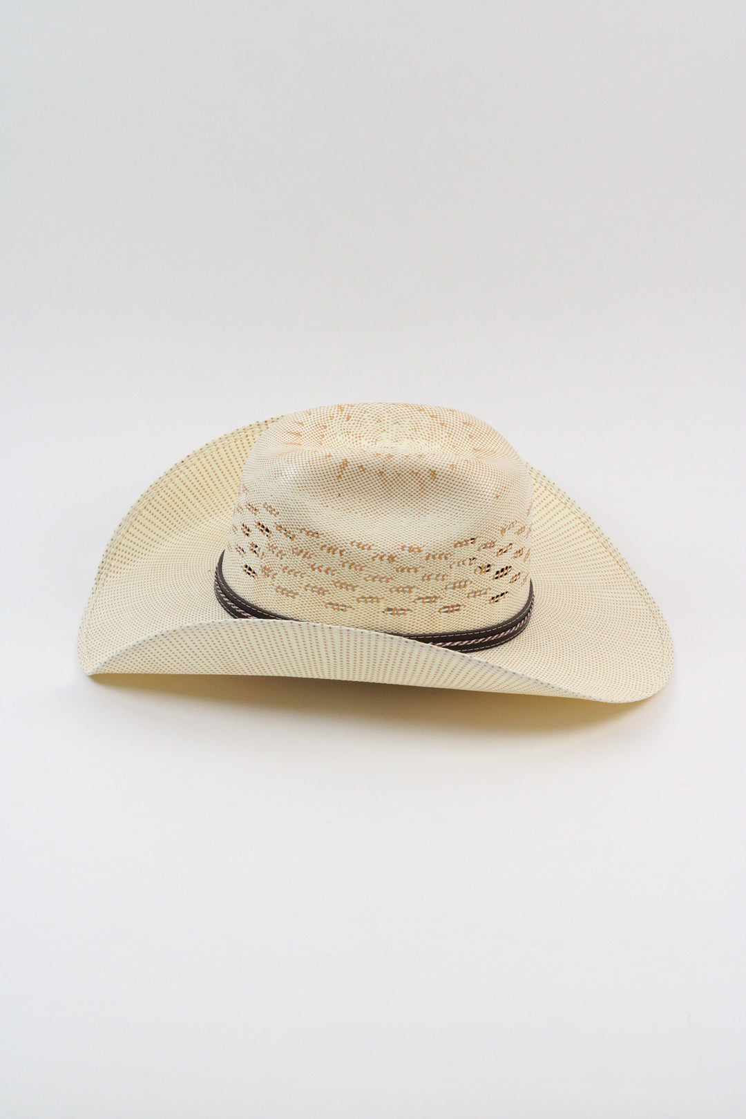 Bailey Straw Bull Rider Hat - Bone