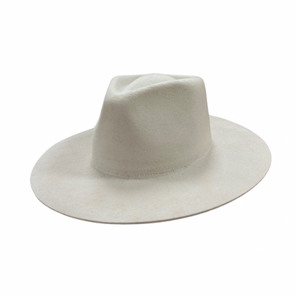 The Paige Rancher - Wool Felt - Ivory