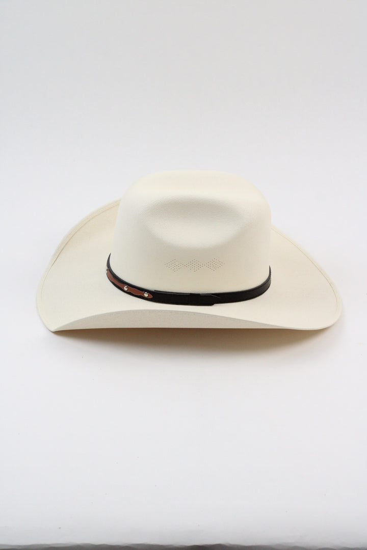 Lonestar Bull Rider Straw Cowboy Hat - Ivory
