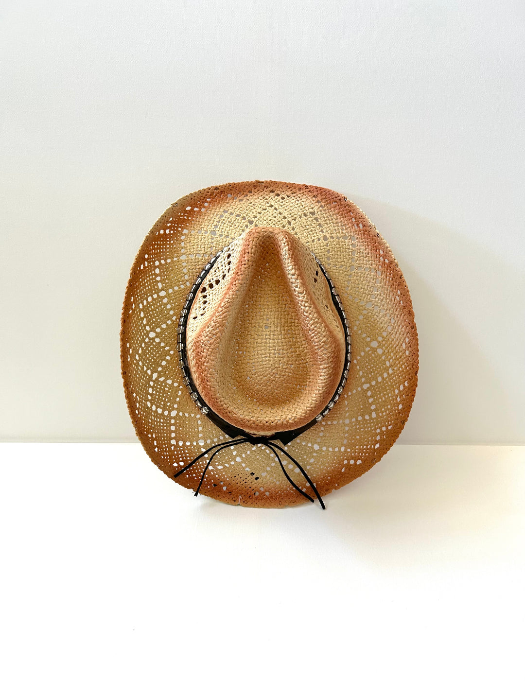 Ellie Cowboy Straw Hat - Black Band