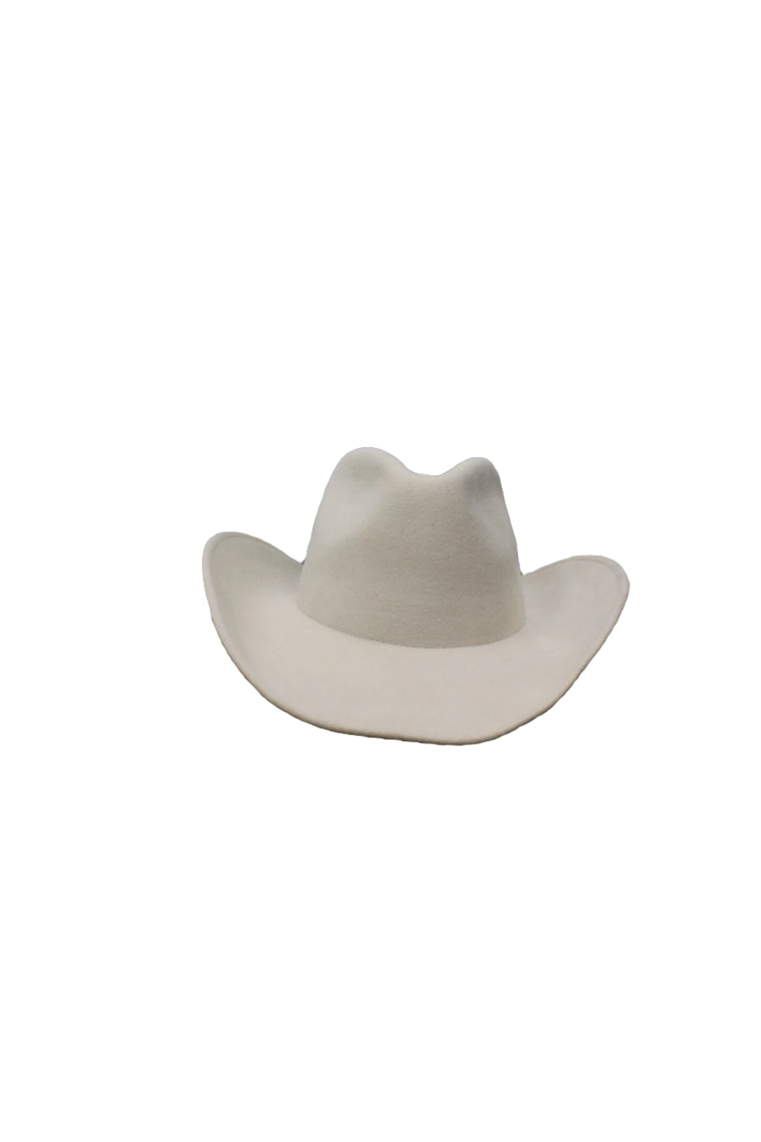 The Laredo Western Wool Felt Hat - Ivory