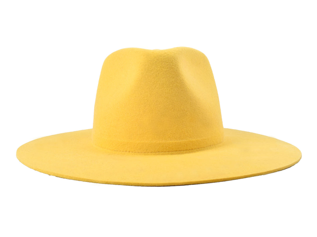 The Paige Rancher - Wool Felt - Yellow