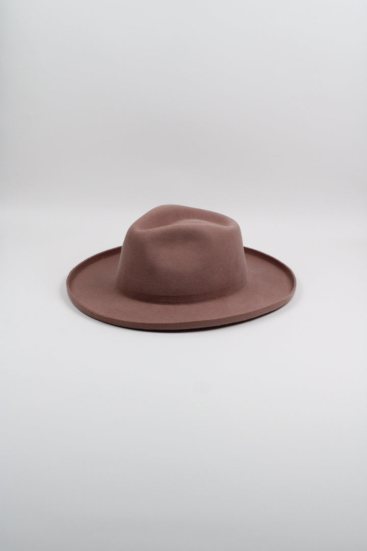 Risen West - Tucson Pencil Brim Rancher - Wool Felt - Fawn