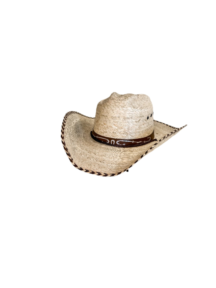 Ridge Palm Leaf Cowboy Hat