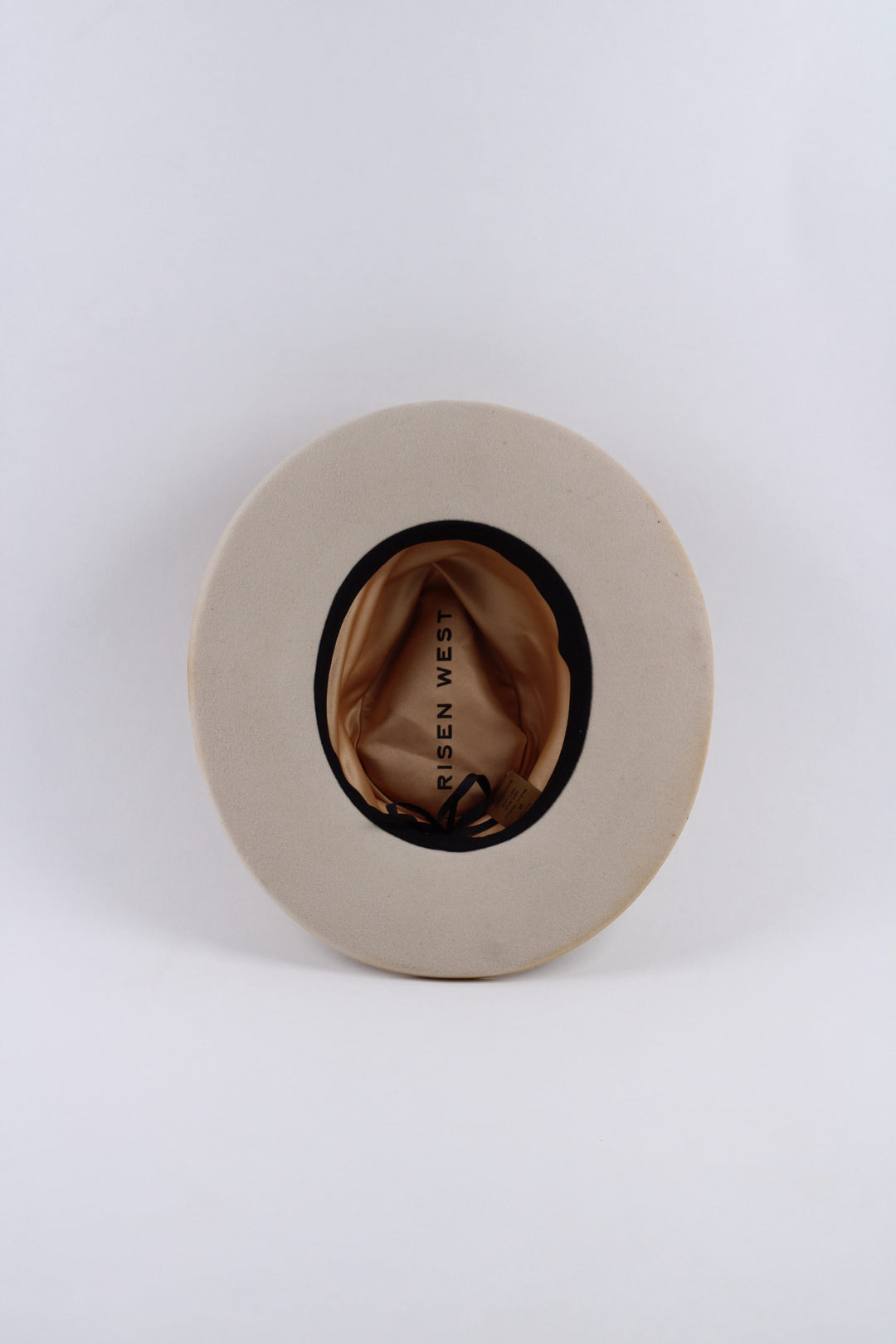 Risen West - Calloway Vintage Pencil Brim Rancher - Wool Felt - Cream