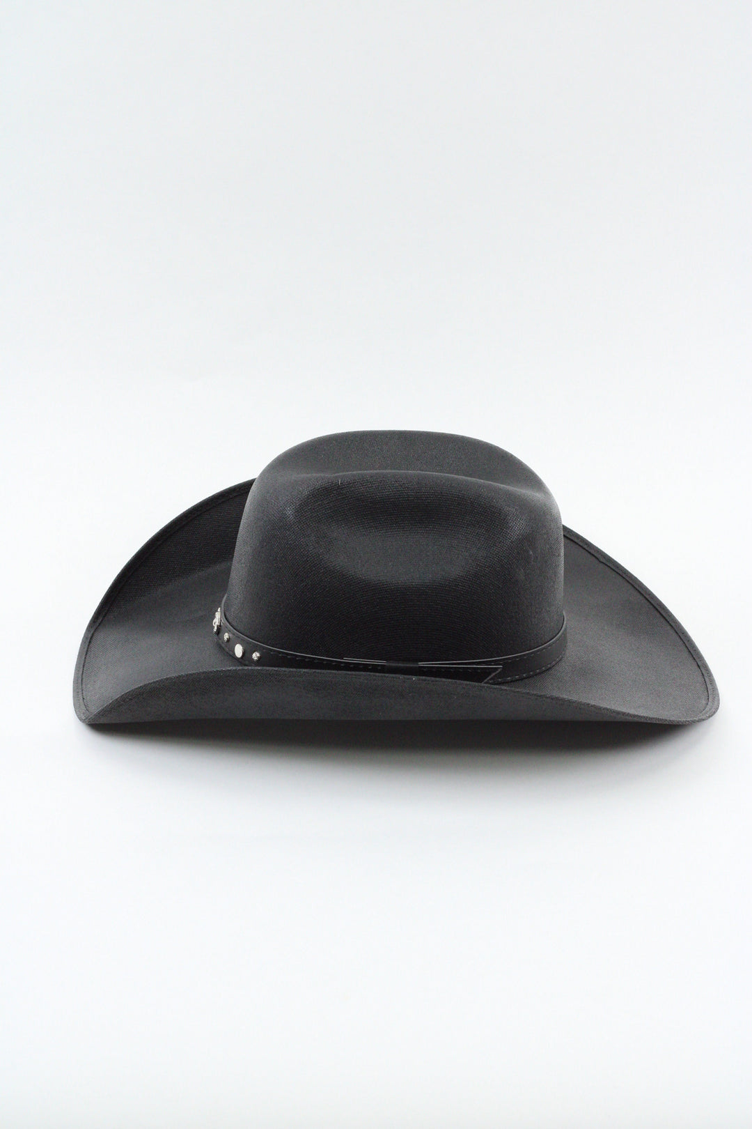 Lonestar Bull Rider Straw Cowboy Hat - Black