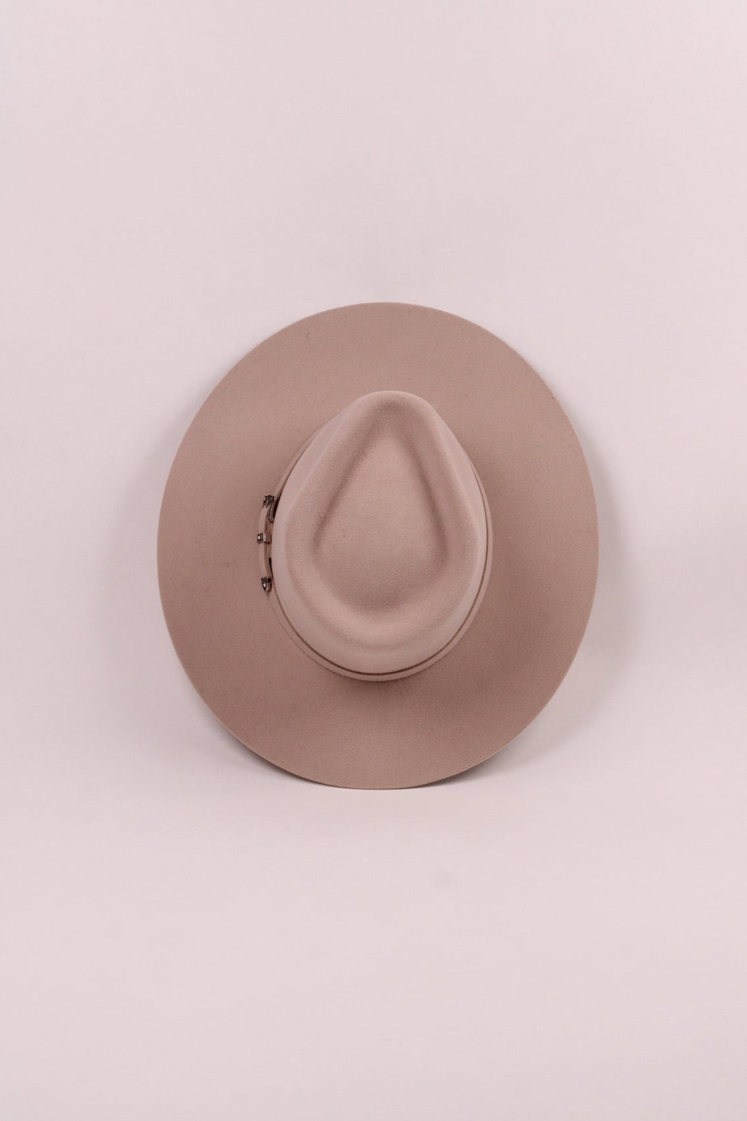 Emery Merino Wool Teardrop Rancher Hat - Desert Sand