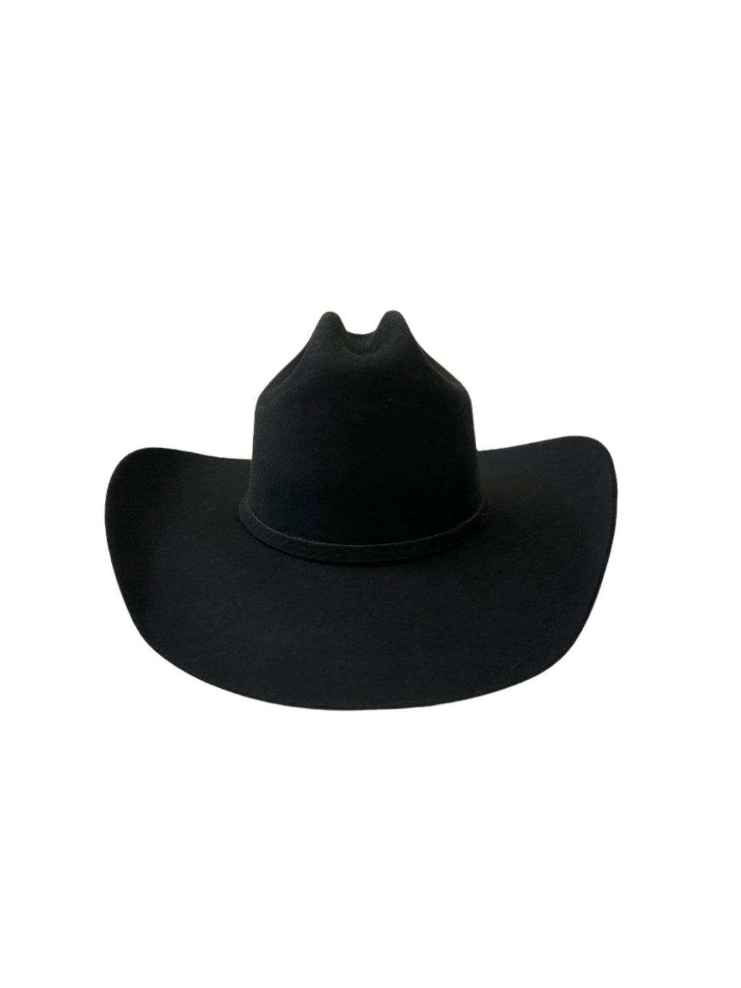 Wren Merino Wool Western Hat - Black