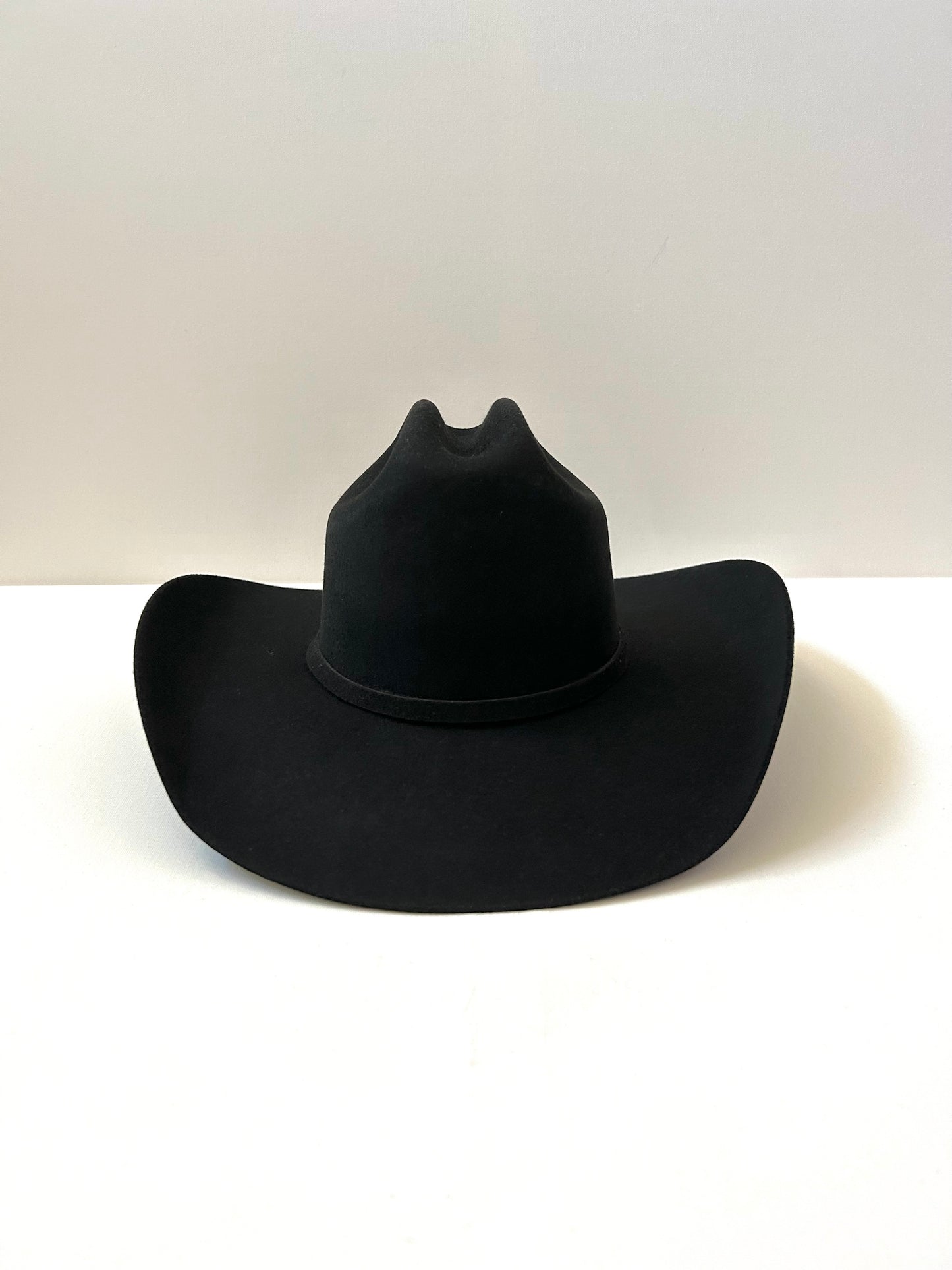 Wren Merino Wool Western Hat - Black