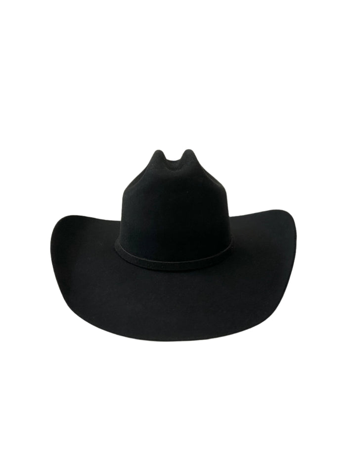 Wren Merino Wool Western Hat - Black