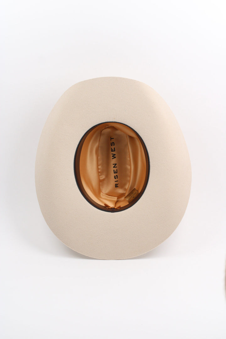 Risen West Mustang Cowboy Hat - Cream